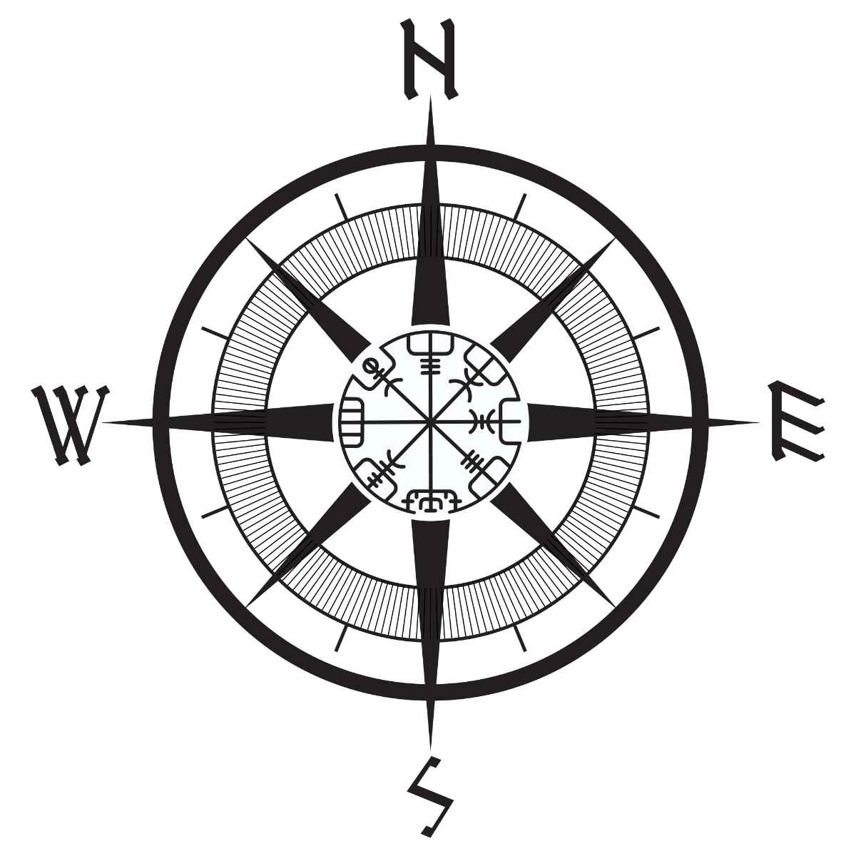 vegvisir viking compass