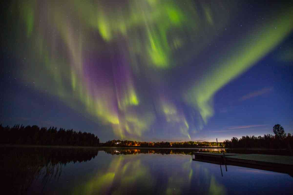 Northern lights season in Iceland