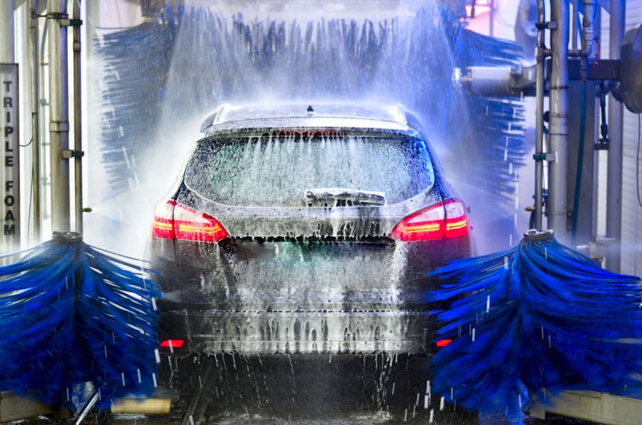 Car wash in Reykjavik for rental cars