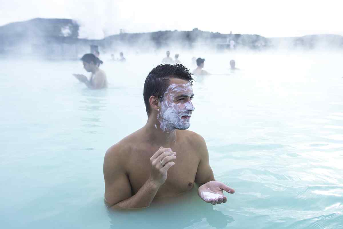 Relaxation at Blue Lagoon