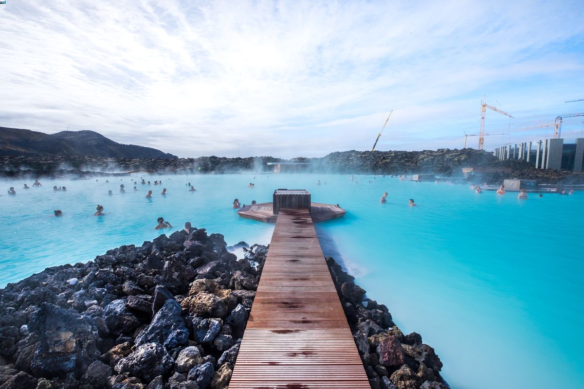 Iceland resort: The Blue lagoon