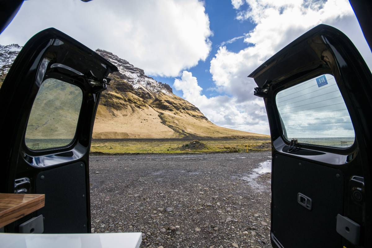 Camping in Iceland with a campervan
