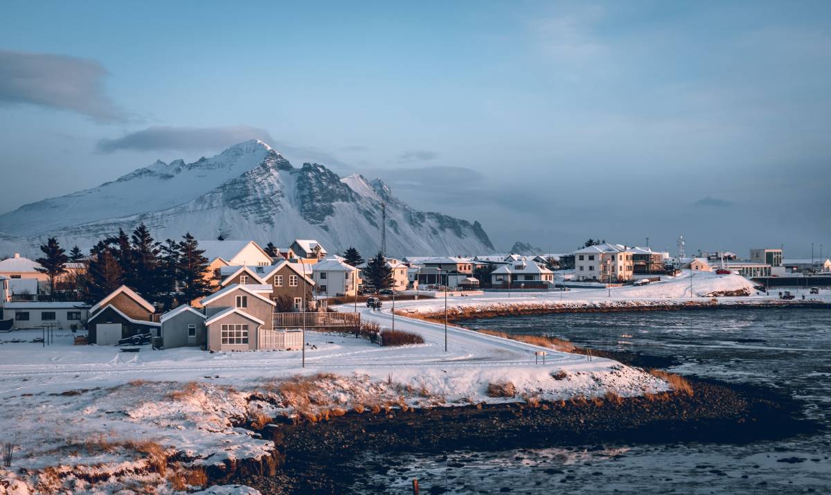 Small villages in Iceland