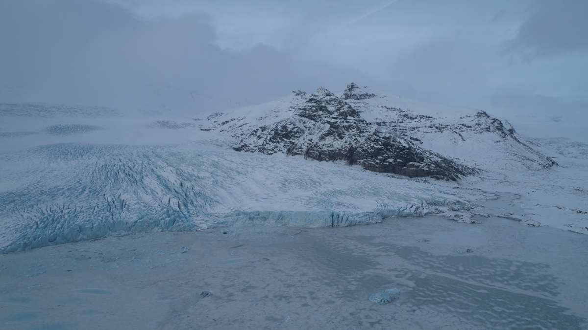 Biggest glacier Iceland