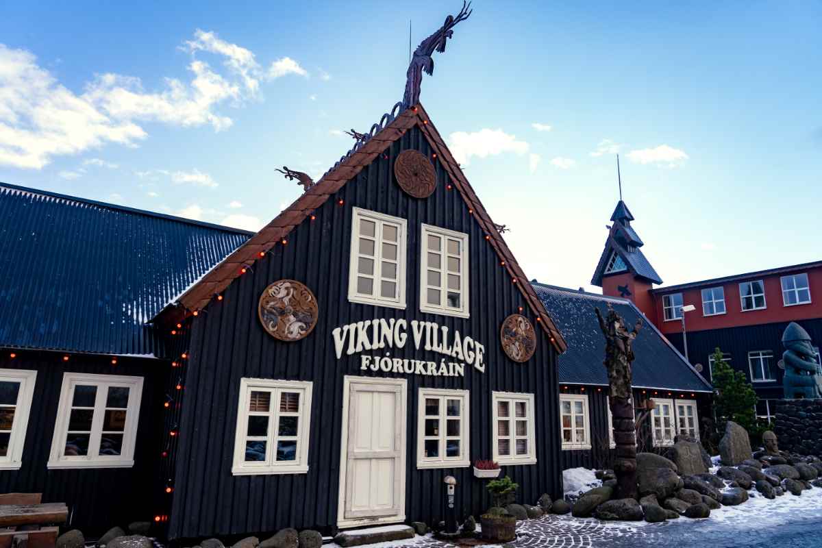 Viking village, Iceland