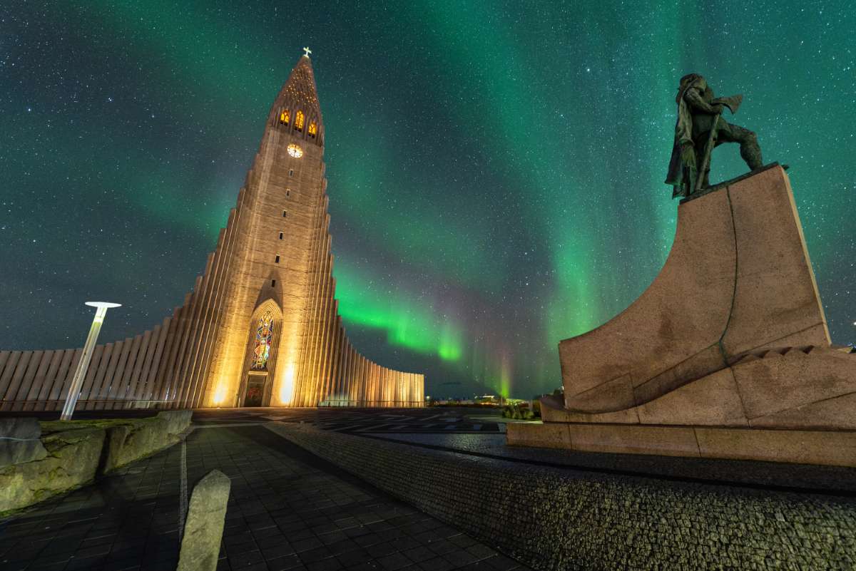 Famous church in Iceland