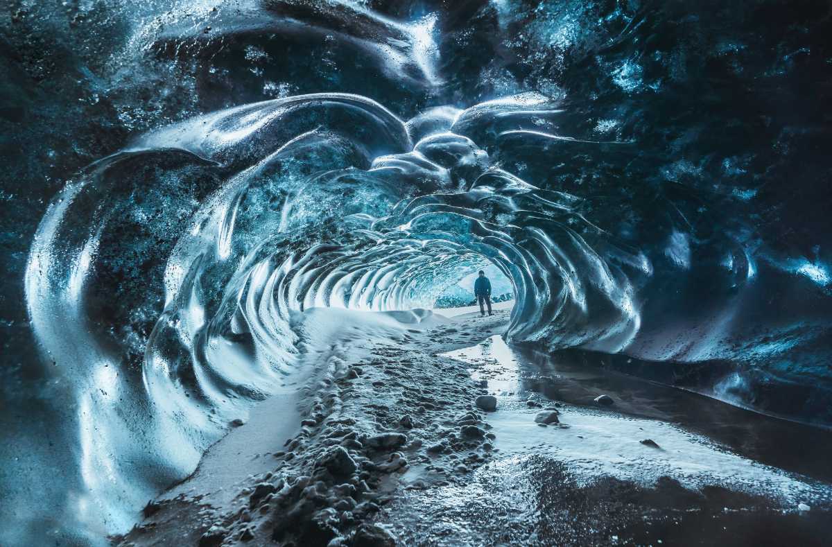 glacier caves of Iceland