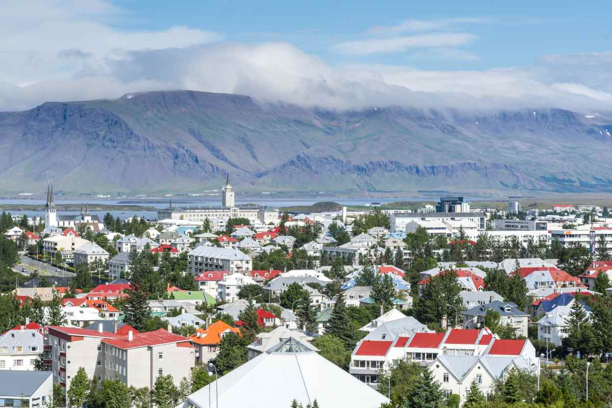 Esja mount, Iceland