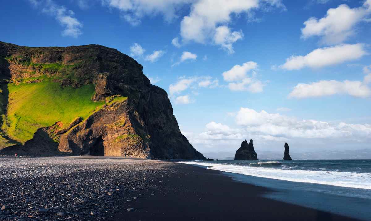 Iceland black sand beaches