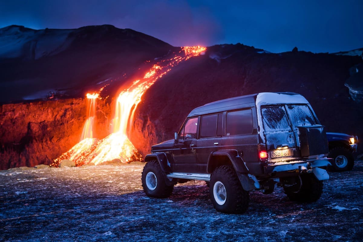 Iceland's volcanic eruption