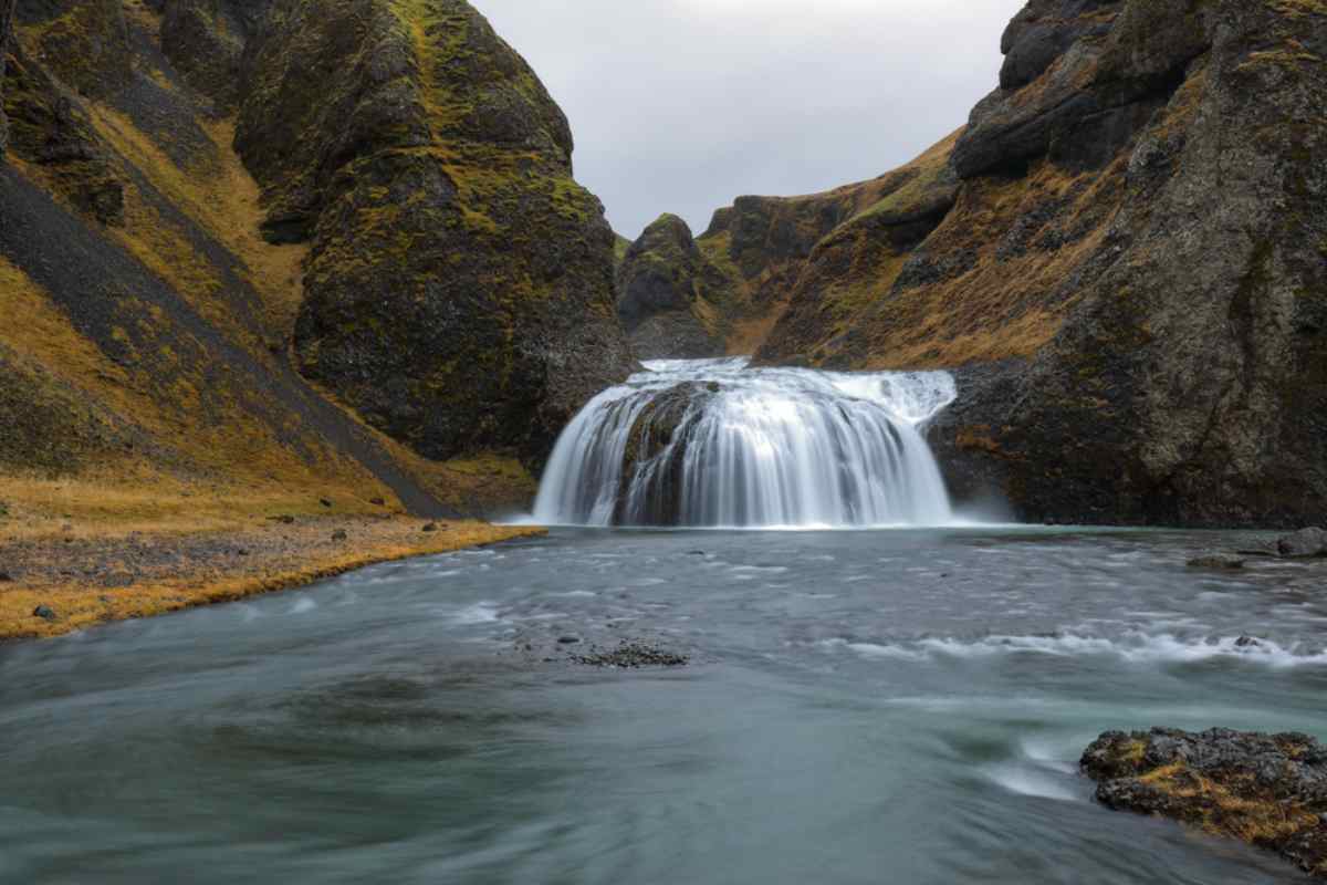 Stjórnarfoss Waterfall