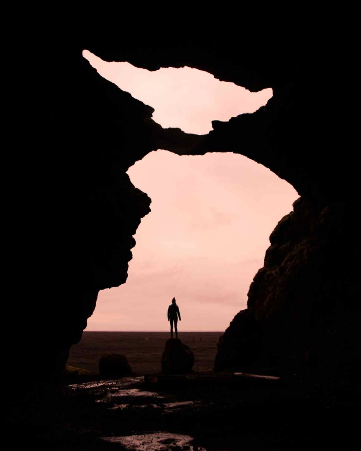 Gígjagjá cave in Iceland