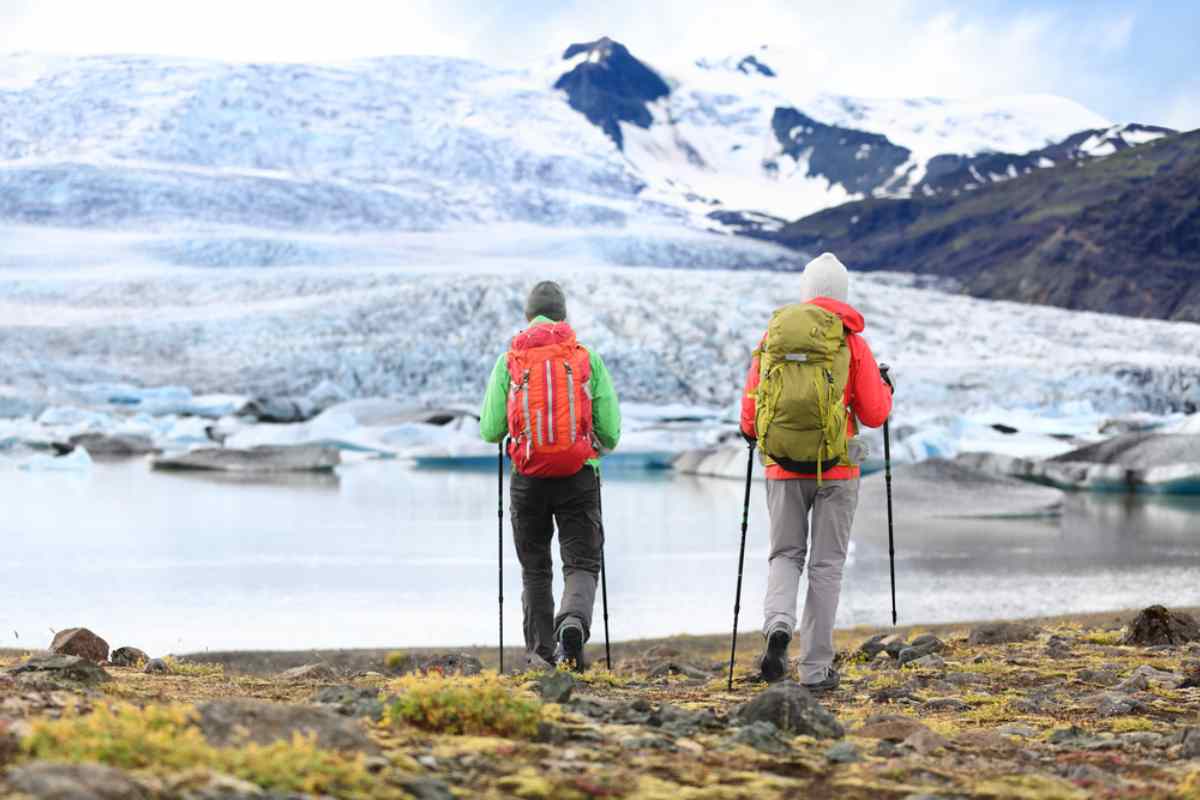 Glacier hike activities in Iceland