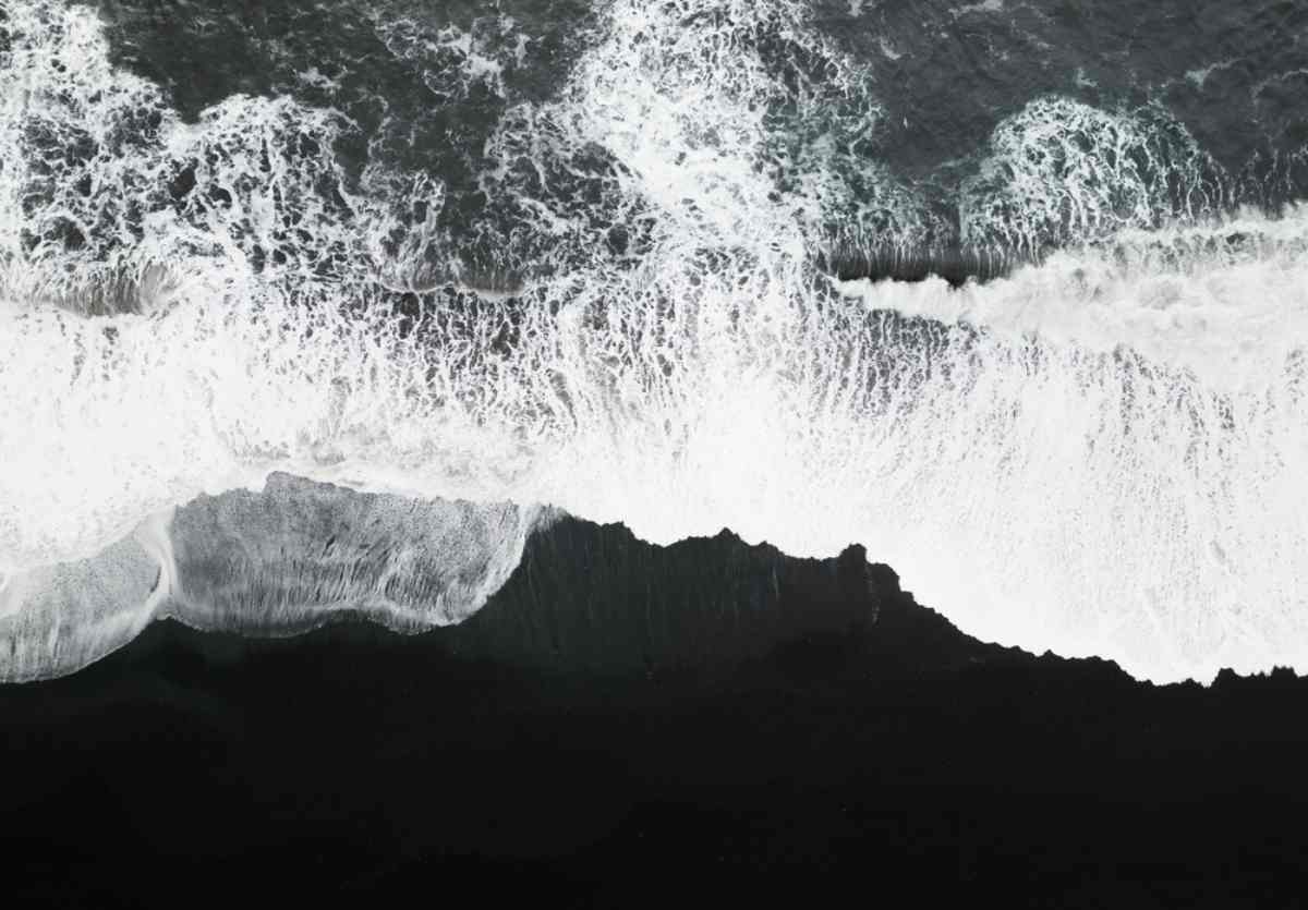 Black sand beach of Reynisfjara