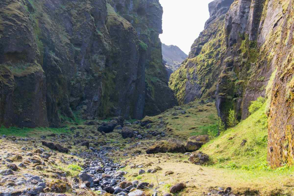 stakkholtsgjá canyon
