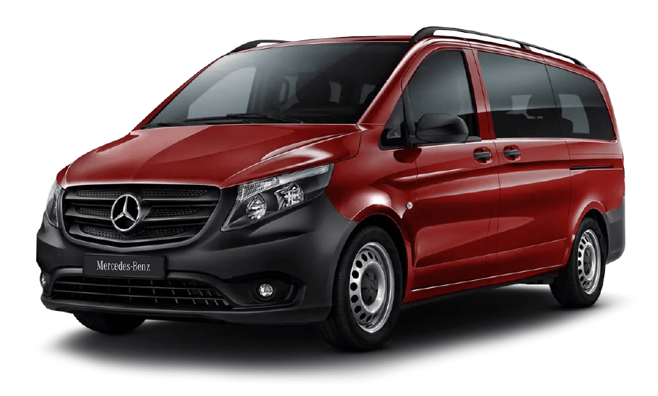 Mercedes Benz Vito 4x4 9 seats rental in Iceland