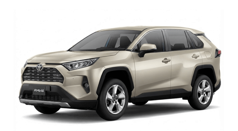 Toyota RAV4 4x4 rental in Iceland