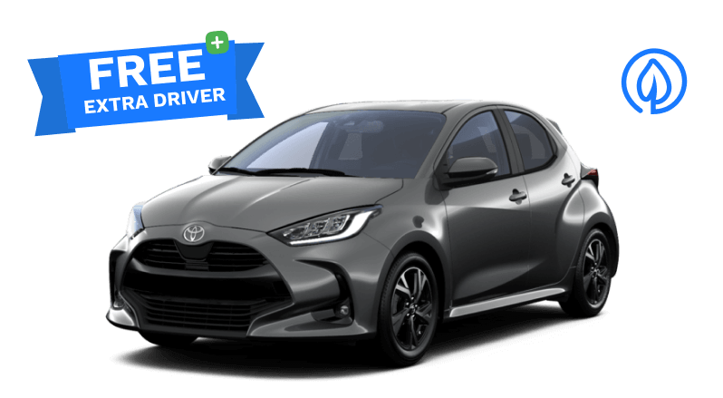 Toyota Yaris rental in Iceland