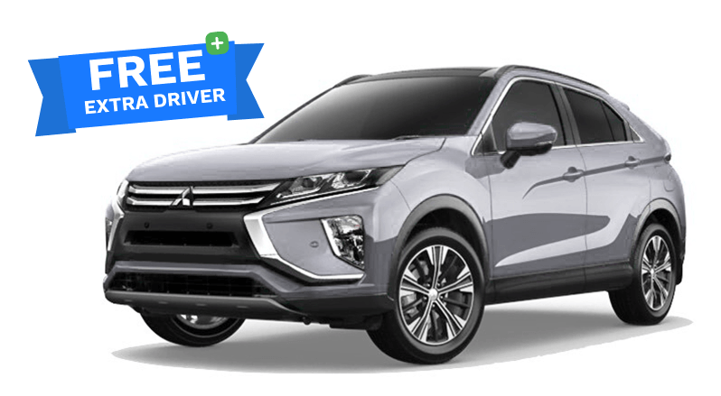 Mitsubishi Eclipse Cross 4x4 Hybrid rental in Iceland