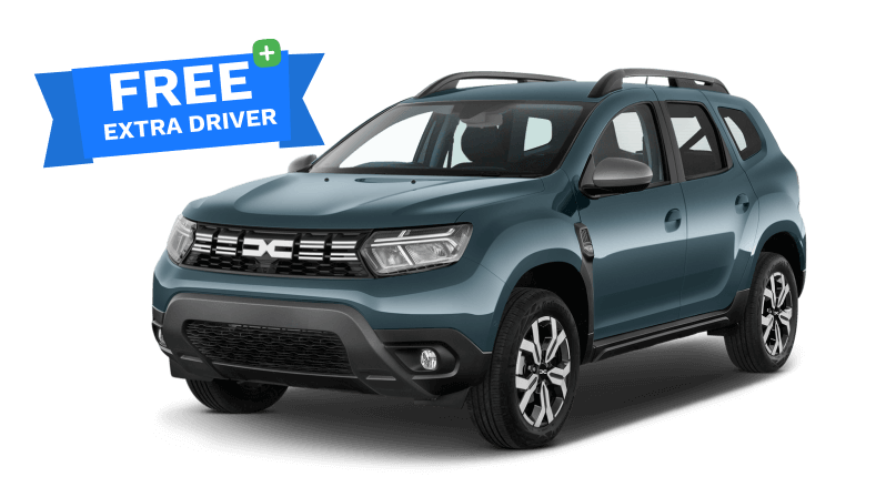 Dacia Duster 4x4 rental in Iceland