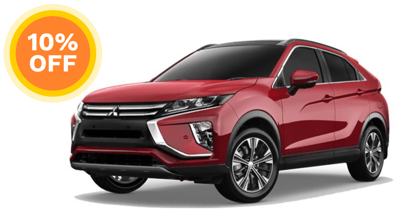 Mitsubishi Eclipse Cross 4x4 Hybrid rental in Iceland