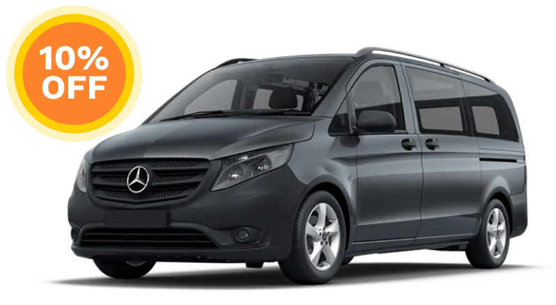 Mercedes Benz Vito 9 seats rental in Iceland