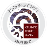 Certificado de la Junta de Turismo de Islandia certificando a Reykjavík Cars como empresa registrada y oficial