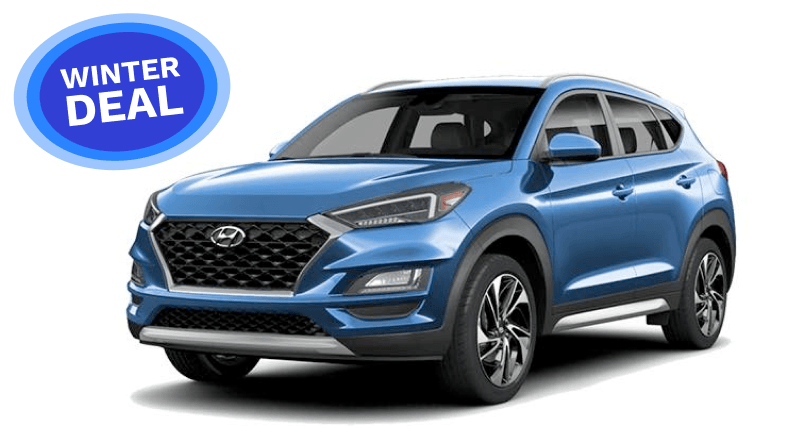 Hyundai Tucson 4x4 rental in Iceland