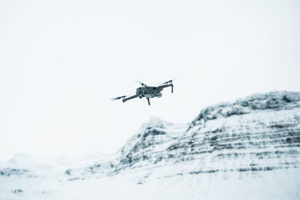 drones in Iceland