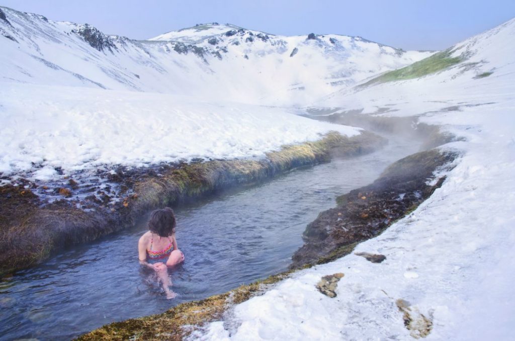 Iceland hot springs